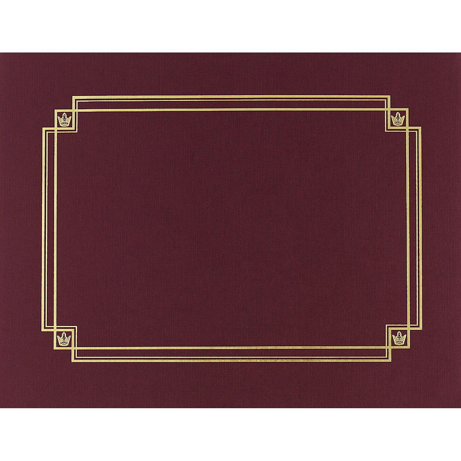 Great Papers Certificate Holders, 12, Burgundy, 3/Pack (939503)