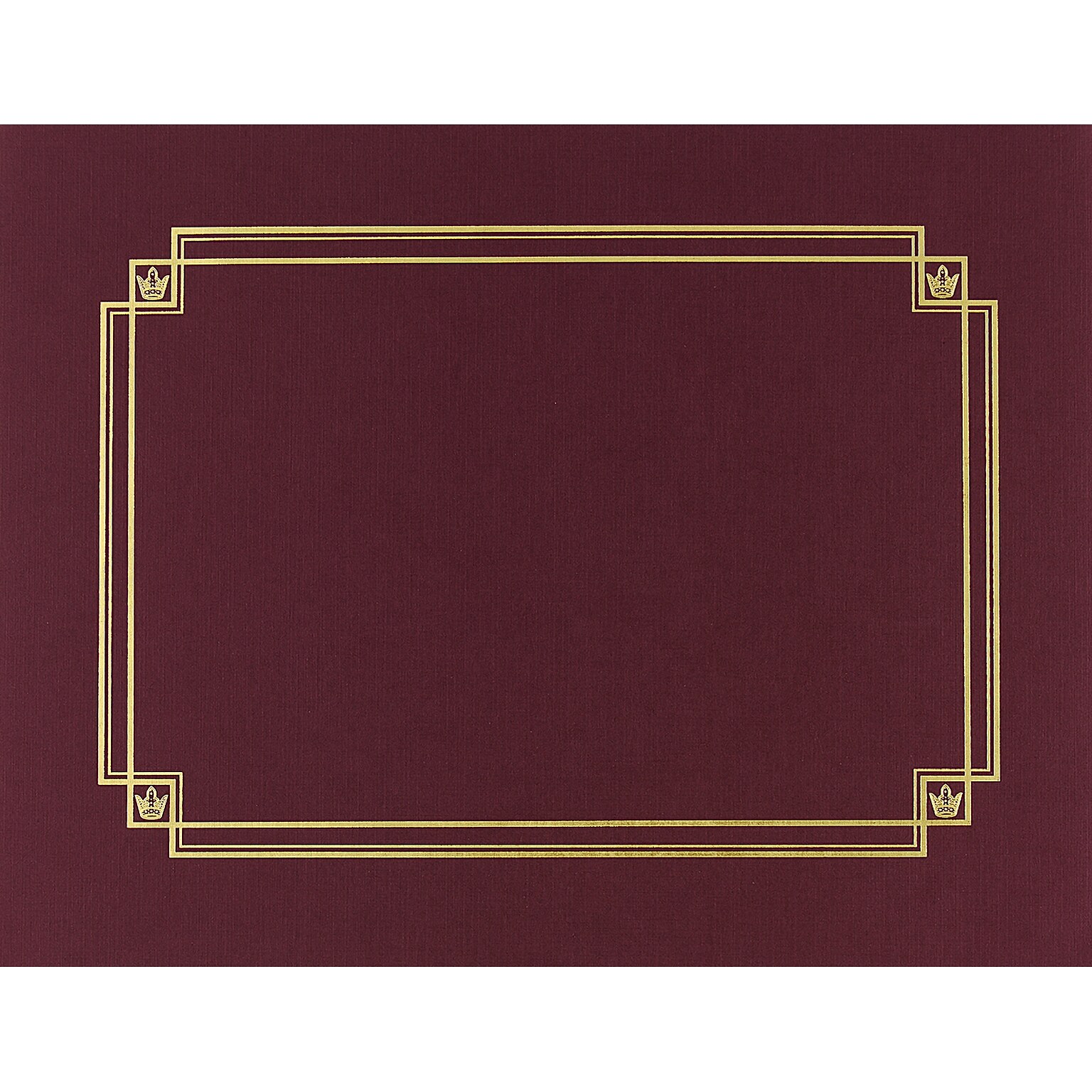 Great Papers Certificate Holders, 12, Burgundy, 3/Pack (939503)