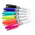 U Brands Mini Dry Erase Markers, Medium Tip, Assorted, 6/Pack (501U06-24)