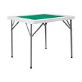 Flash Furniture Silas Folding Table, 34.5 x 34.5, Green/White (DADMJZ88)