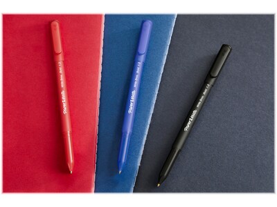 Paper Mate Write Bros. Ballpoint Pen, Bold Point, Black Ink, Dozen (2124520)