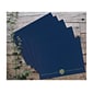 Great Papers Classic Crest Certificate Holders, 12 x 9.38, Navy, 25/Pack (903115PK5)