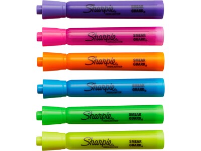 Sharpie Tank Highlighter, Chisel Tip, Assorted, 36/Pack (2133496)