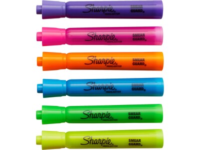 Sharpie Tank Highlighter, Chisel Tip, Assorted, 36/Pack (2133496)