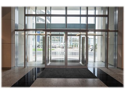M+A Matting ColorStar Indoor Mat, 2.91' x 4.91', Solid Black (100435540)