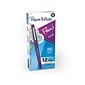 Paper Mate Flair Felt Pen, Medium Point, Purple Ink, Dozen (8450152)