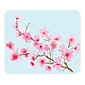 OTM Essentials Prints Series Cherry Blossoms Mouse Pad, Blue/Pink/Brown (OP-MH-A03-12C)