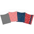Barker Creek Country Western Library Pockets, Assorted Designs, 120/Set (4060)