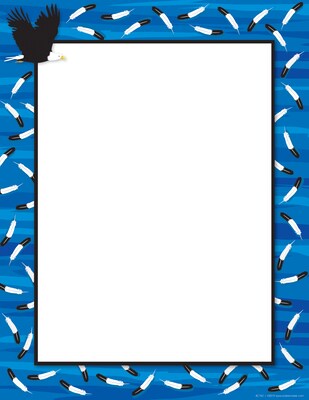 Barker Creek Sea & Sky File Folders, Computer Paper and Library Pockets, 1/3-Cut Tab, Letter Size, Multicolor, 92/Set (4102)