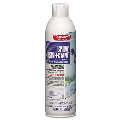 Chase Products Champion Sprayon Spray Disinfectant, 16.5oz, 12/Carton (5157)