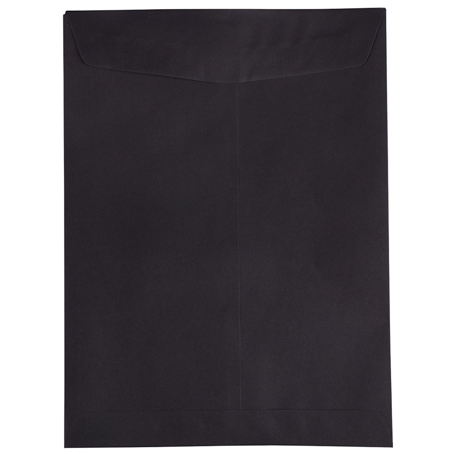 JAM Paper 9 x 12 Open End Catalog Envelopes, Black, 50/Pack (v01225i)