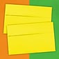 JAM Paper A10 Colored Invitation Envelopes, 6 x 9.5, Yellow Recycled, Bulk 1000/Carton (28038B)