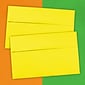 JAM Paper A10 Colored Invitation Envelopes, 6 x 9.5, Yellow Recycled, 50/Pack (28038I)