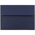 JAM Paper® A7 Invitation Envelopes, 5.25 x 7.25, Navy Blue, Bulk 1000/Carton (LEBA717B)