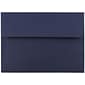 JAM Paper A7 Invitation Envelopes, 5.25 x 7.25, Navy Blue, 25/Pack (LEBA717)