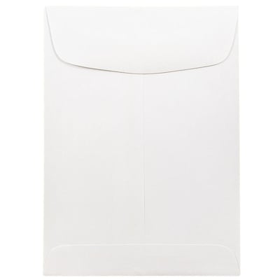 JAM Paper Open End Envelope, 5 1/2 x 7 1/2, White, 1000/Carton (4100B)