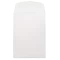 JAM Paper 5.5 x 7.5 Open End Catalog Envelopes, White, 25/Pack (4100)