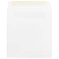 JAM Paper 9 x 9 Square Invitation Envelopes, White, Bulk 1000/Carton (4232C)