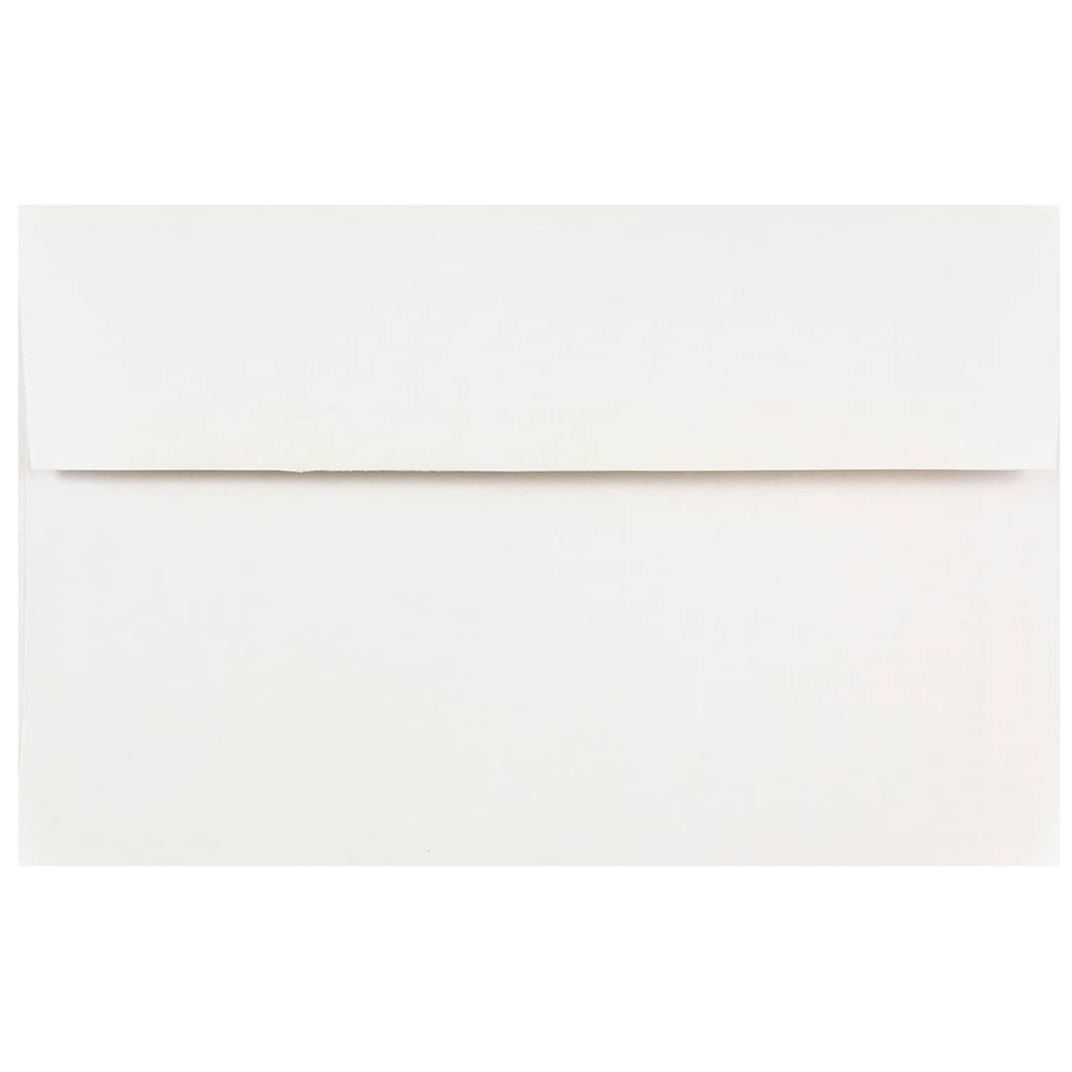 JAM Paper A10 Invitation Envelope, 6 1/2 x 9 1/2, White, 100/Pack (12039C)