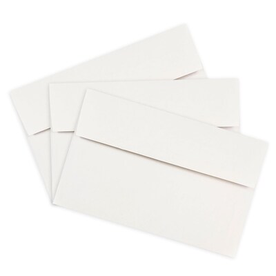 JAM Paper A10 Invitation Envelope, 6 1/2" x 9 1/2", White, 100/Pack (12039C)