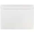 JAM Paper Booklet Envelope, 8 3/4 x 11 1/2, White, 50/Pack (12286H)