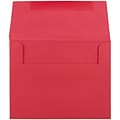 JAM Paper® A2 Colored Invitation Envelopes, 4.375 x 5.75, Red Recycled, 25/Pack (15845)