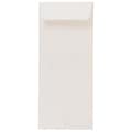 JAM Paper Open End #10 Currency Envelope, 4 1/8 x 9 1/2, White, 50/Pack (49856I)