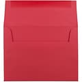 JAM Paper® A6 Colored Invitation Envelopes, 4.75 x 6.5, Red Recycled, Bulk 250/Box (67503H)
