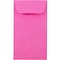 JAM Paper #5.5 Coin Business Colored Envelopes, 3.125 x 5.5, Ultra Fuchsia Pink, 25/Pack (356730545)