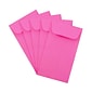 JAM Paper #5.5 Coin Business Colored Envelopes, 3.125 x 5.5, Ultra Fuchsia Pink, 25/Pack (356730545)