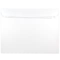 JAM Paper® 10 x 13 Booklet Envelopes with Peel and Seal Closure, White, 50/Pack (356828787I)