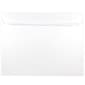 JAM Paper® 10 x 13 Booklet Envelopes with Peel and Seal Closure, White, 25/Pack (356828787A)