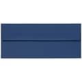 JAM Paper Open End #10 Business Envelope, 4 1/8 x 9 1/2, Blue, 50/Pack (463916900I)