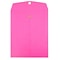 JAM Paper Open End Clasp #13 Catalog Envelope, 10 x 13, Fuchsia Pink, 100/Box (900909026)