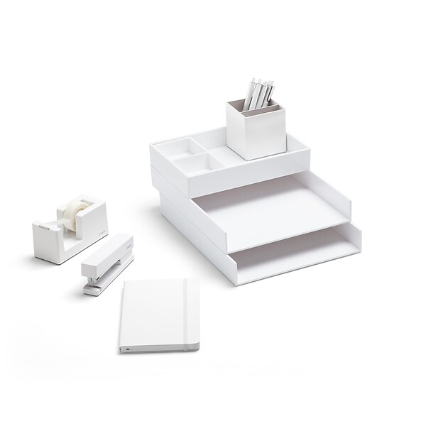 Poppin White Dream Desk (101605)