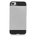 Insten Hard Hybrid Brushed TPU Cover Case For Apple iPhone 7 Plus/ 8 Plus (5.5)- Gray/Black