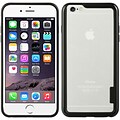 Insten Hard Dual Layer Crystal TPU Cover Case for Apple iPhone 6s Plus / 6 Plus - Black