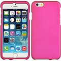 Insten Hard Rubber Coated Cover Back Case for Apple iPhone 6 / 6s - Hot Pink