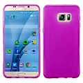Insten Frosted TPU Gel Rubber Case For Samsung Galaxy S7 - Hot Pink