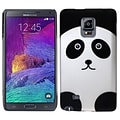 Insten Panda Bear Hard Rubber Coated Case For Samsung Galaxy Note Edge - Black/White