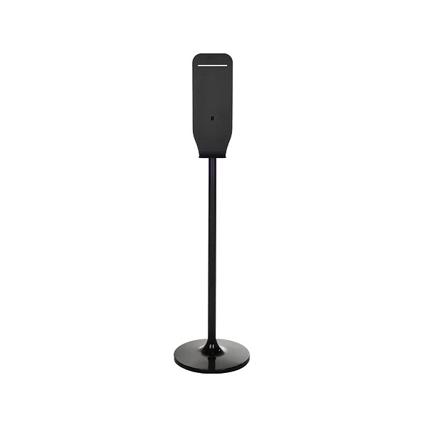 Alpine Industries Universal Floor Stand Hand Soap/Hand Sanitizer Dispenser, Black (430-STAND-BLK)
