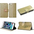 For iPhone 6 Plus (5.5 inch) Shiny PU Leather Bling Flip