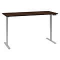 Bush Business Furniture Move 80 Series 23-49 Adjustable Standing Desk, Mocha Cherry (HAT4824MRBK)