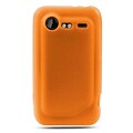 Insten Soft Rubber Cover Case For HTC Droid Incredible 2 6350 - Orange