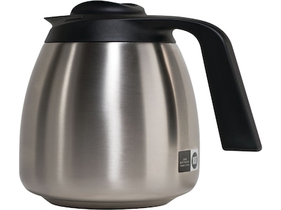 Bunn Stainless Steel Thermal Carafe, Silver/Black (51746.0001)