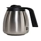 Bunn Stainless Steel Thermal Carafe, Silver/Black (51746.0001)