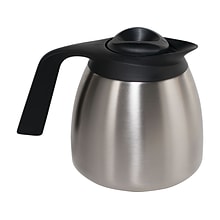 Bunn Stainless Steel Thermal Carafe, Silver/Black (51746.0001)