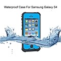Insten Hard Waterproof Rubberized Cover Case For Samsung Galaxy S5 - Blue