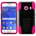 Insten Hot Pink Hybrid Hard Case With Kickstand For Samsung Galaxy Ace Style S765C