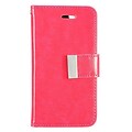 Insten Flip Luxury PU Leather Wallet Flap Pouch Case Cover for Apple iPhone 7 Plus/ 8 Plus, Hot Pink